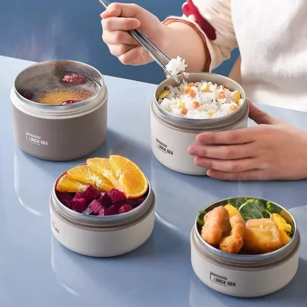 Portable Insulated Lunch Container Set - Image 4