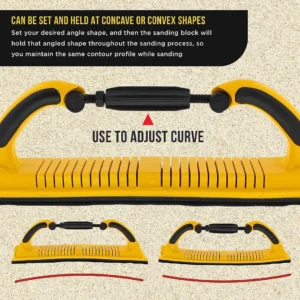 Pro Adjustable Radius Flex Sanding Grinder