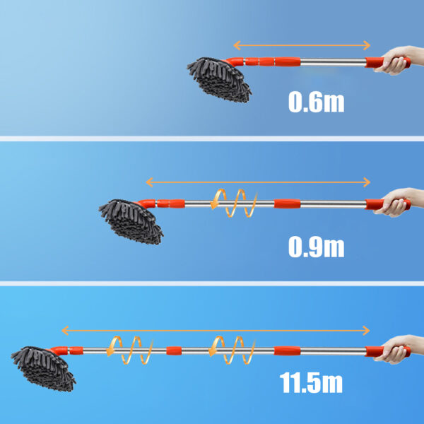 Retractable Double Layer Car Wash Brush - Image 4