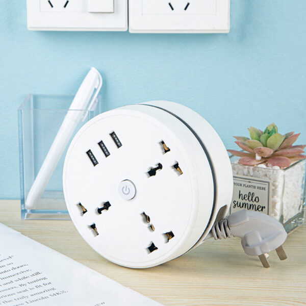 Round Universal USB Power Strip - Image 5