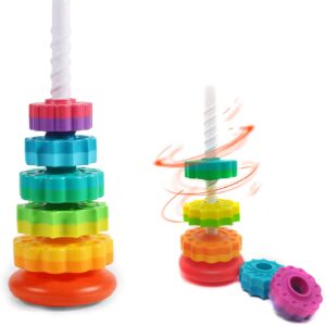 Spinning Rainbow Tower