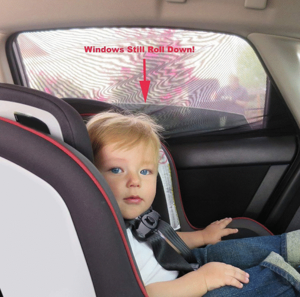 Universal Car Side Windows Privacy Mesh Covers (4PCS) - Image 4