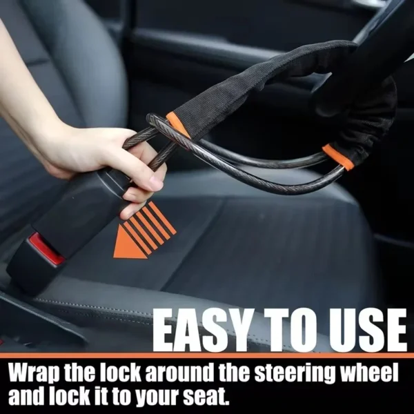 Universal Steering Wheel Anti-theft Device