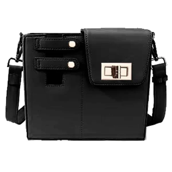 Women's Crossbody Bag with Water Bottle Holder - Image 3