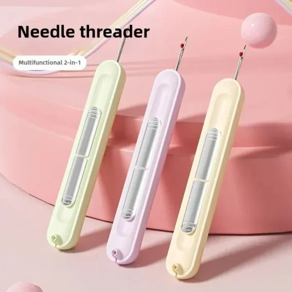 2-in-1 Needle Threader & Seam Ripper Tool - Image 4