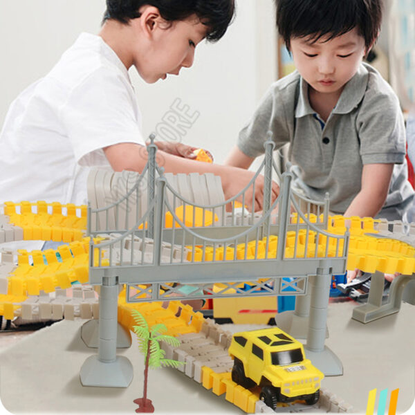 Construction Track Playset Building Toy - Image 5