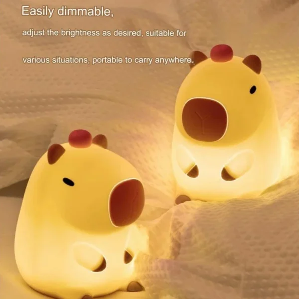 Cute Capybara LED Night Light - Image 2
