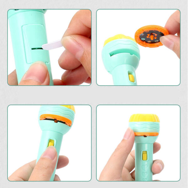 FLASHLIGHT PROJECTOR TORCH - Image 2