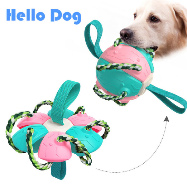 Interactive Flying Disk Ball Dog Toy - Image 3