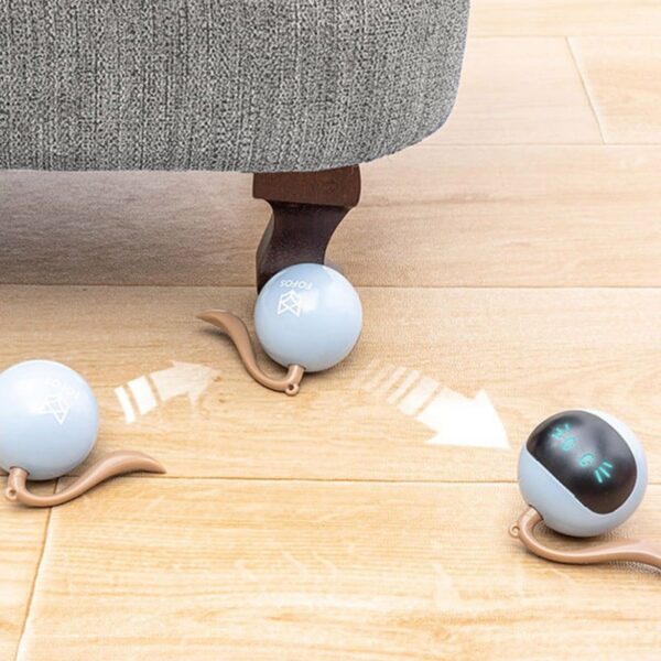 Interactive Self-Rolling Ball Cat Toy - Image 3