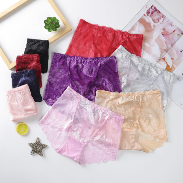 LADIES SILK LACE UNDERWEAR-5pcs - Image 6