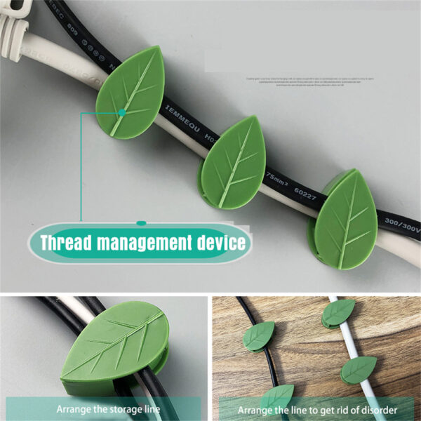 LEAF-SHAPED PLANT FIXING CLIP 50pcs - Image 3