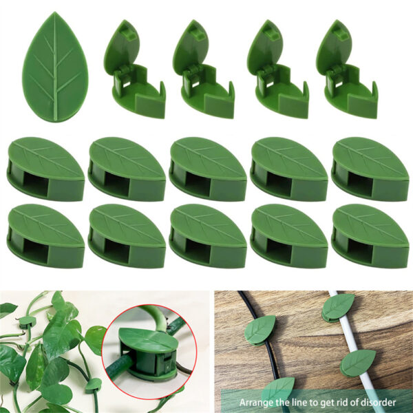 LEAF-SHAPED PLANT FIXING CLIP 50pcs - Image 6