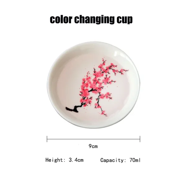 Magic Sakura Cherry Blossom Sake Cup