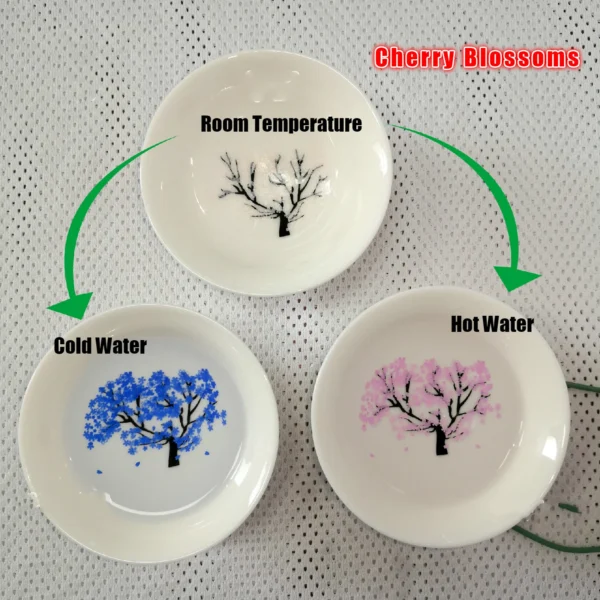 Magic Sakura Cherry Blossom Sake Cup - Image 3