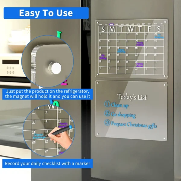 Magnetic Fridge Calendar - Image 3