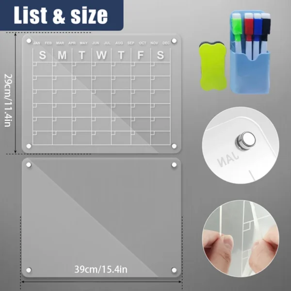 Magnetic Fridge Calendar - Image 6