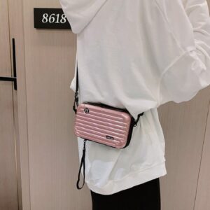 Mini Suitcase Shape Women Crossbody Bag