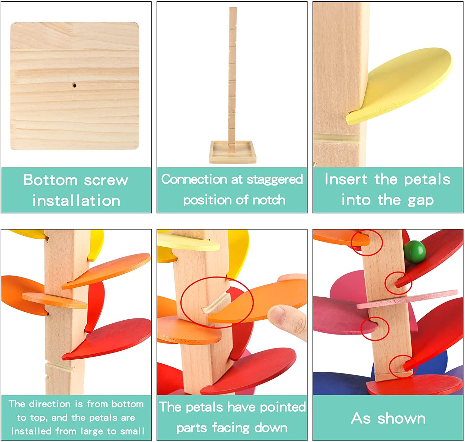 Montessori Rainbow Music Swing Kit - Image 3