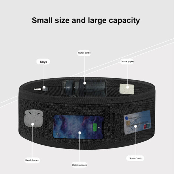Multifunctional Breathable Invisible Running Waist Bag - Image 8