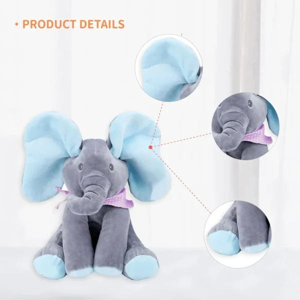 Peek a boo Talking Elephant - Image 3