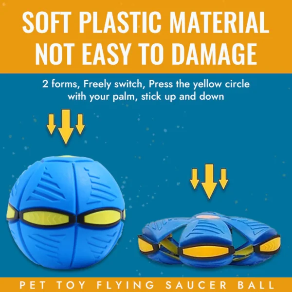 Pet Toy Flying Saucer Ball - Image 6