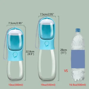 Portable Dog Water Bottle Feeder
