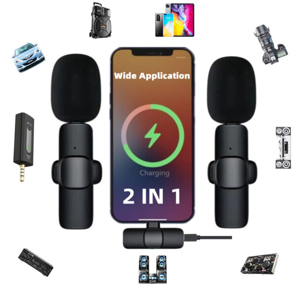 Professional Wireless Lavalier Microphone - Image 14