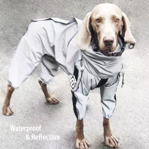 Reflective All-Weather Waterproof Dog Rain Coat