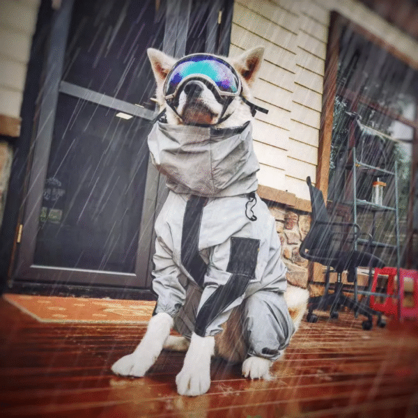 Reflective All-Weather Waterproof Dog Rain Coat - Image 4