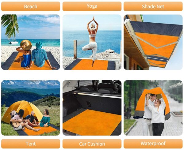 Sandproof Beach Blanket Lightweight - Image 5