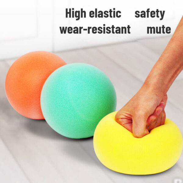 Silent Uncoated High Density Foam Sports Ball - Image 2
