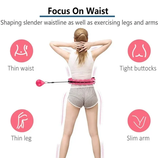 Smart Hula Hoop Home Weight- Loss Training Fast fat burning! - Image 7