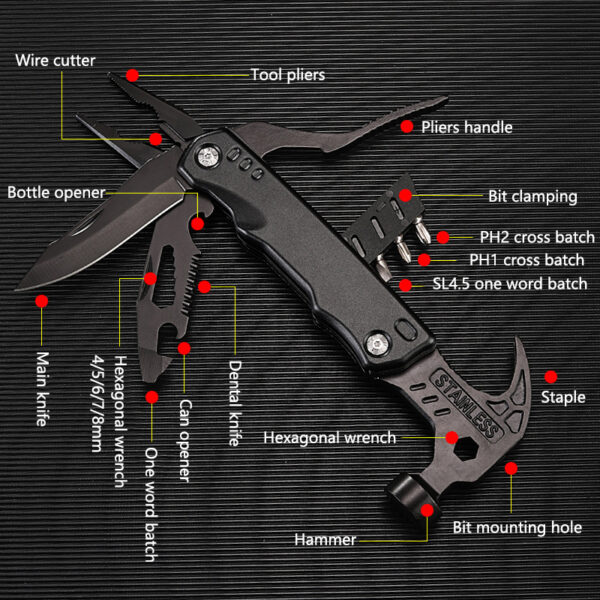 Stainless Steel Multifunctional Hammer - Image 5