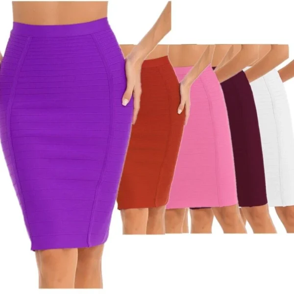 Stretch Bodycon Pencil Skirts