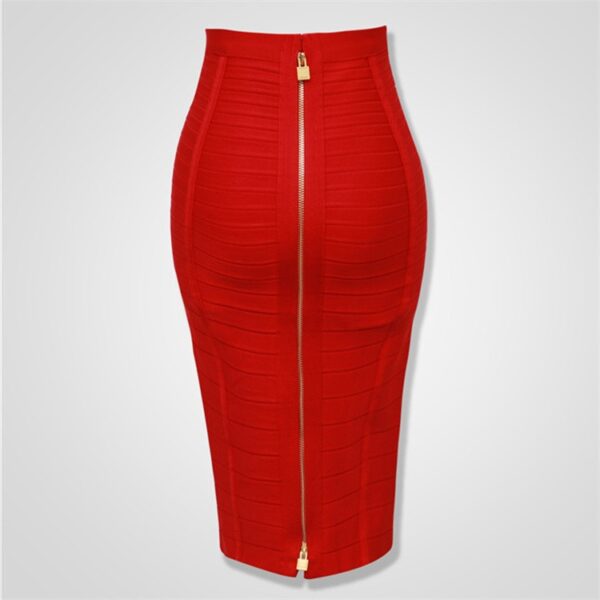 Stretch Bodycon Pencil Skirts - Image 4