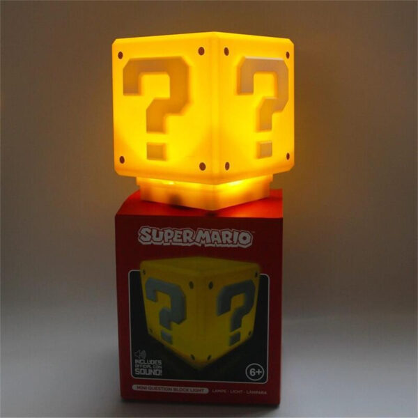 Super Mario Mini Question Block LED Night Light - Image 2