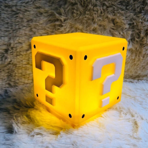 Super Mario Mini Question Block LED Night Light - Image 4