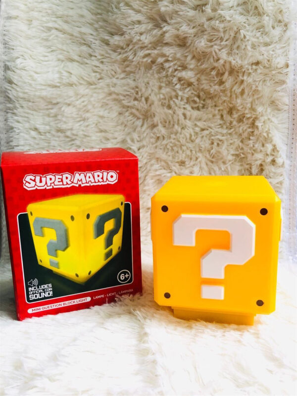 Super Mario Mini Question Block LED Night Light - Image 5