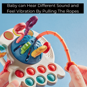 UFO Shaped Montessori Sensory Development Baby Teething Toy