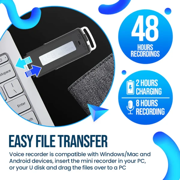 USB Disguised Voice Recorder