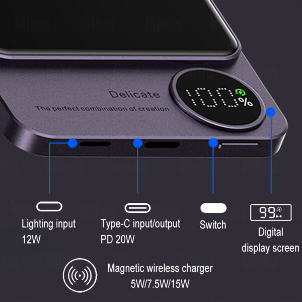 Wireless Magnetic Powerbank Charger - Image 3