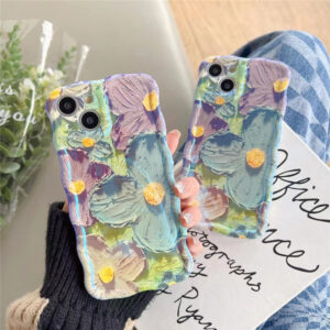 iPhone Colorful Oil Painting Exquisite Phone Case
