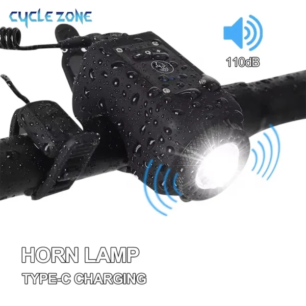 2-in-1 Bicycle Light and Horn - Image 4