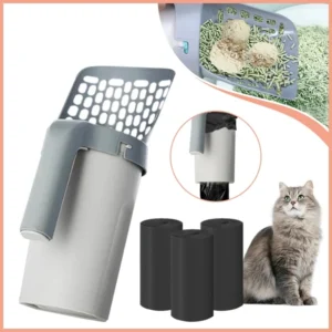 2 in 1 Cat Litter Scoop