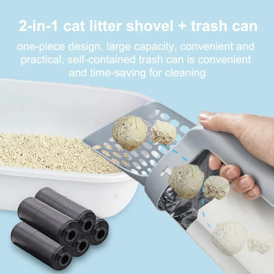 2 in 1 Cat Litter Scoop - Image 3