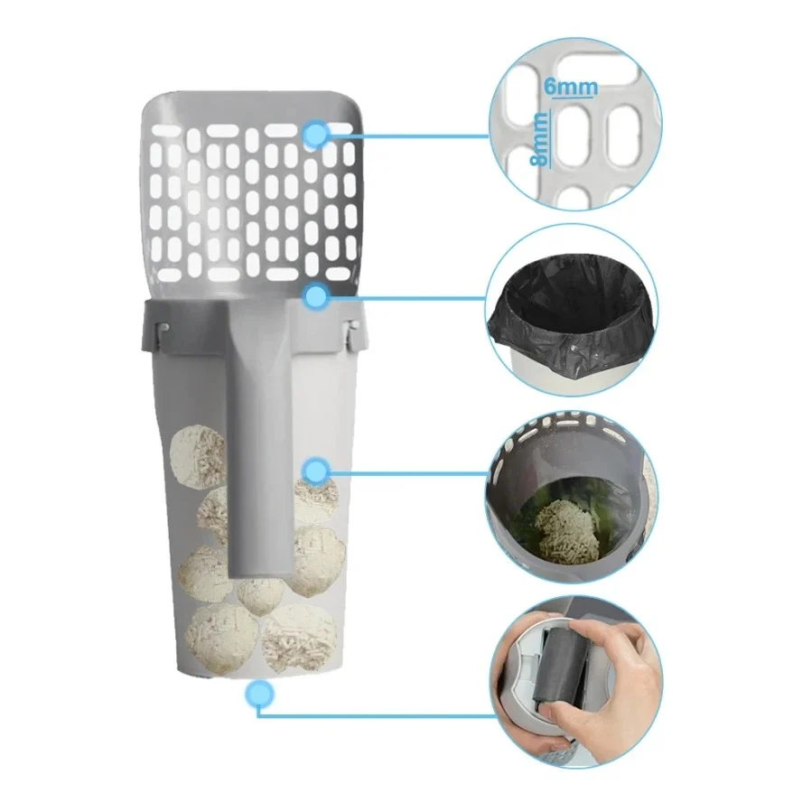 2 in 1 Cat Litter Scoop - Image 4