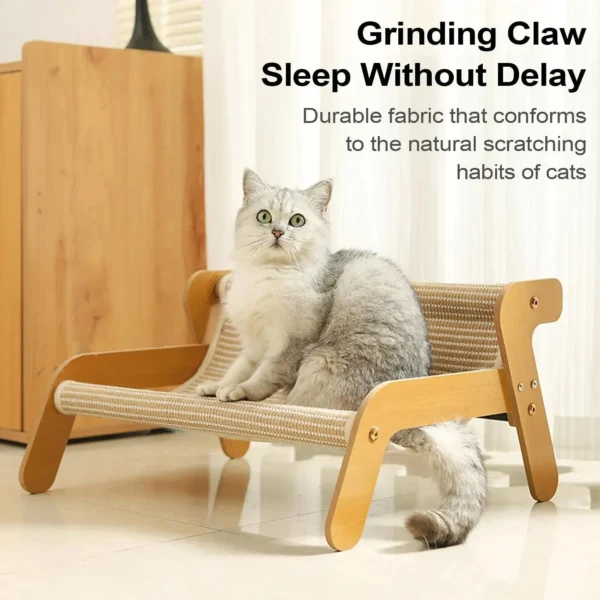 2 in 1 Cat Scratcher Lounger Couch - Image 2