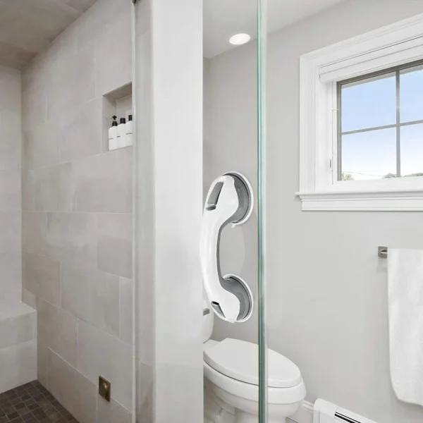(2PCs) Shower & Bathroom Safety Suction Grip Support Handle - Image 4
