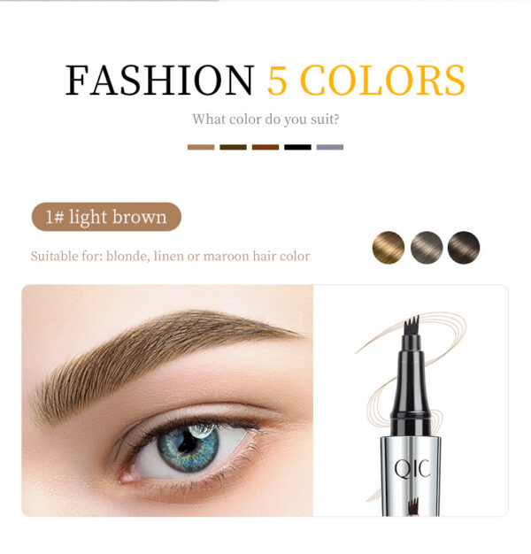 3D Microblading 4-tip Eyebrow Pencil - Image 4
